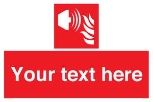 Custom Fire: Fire alarm sounder